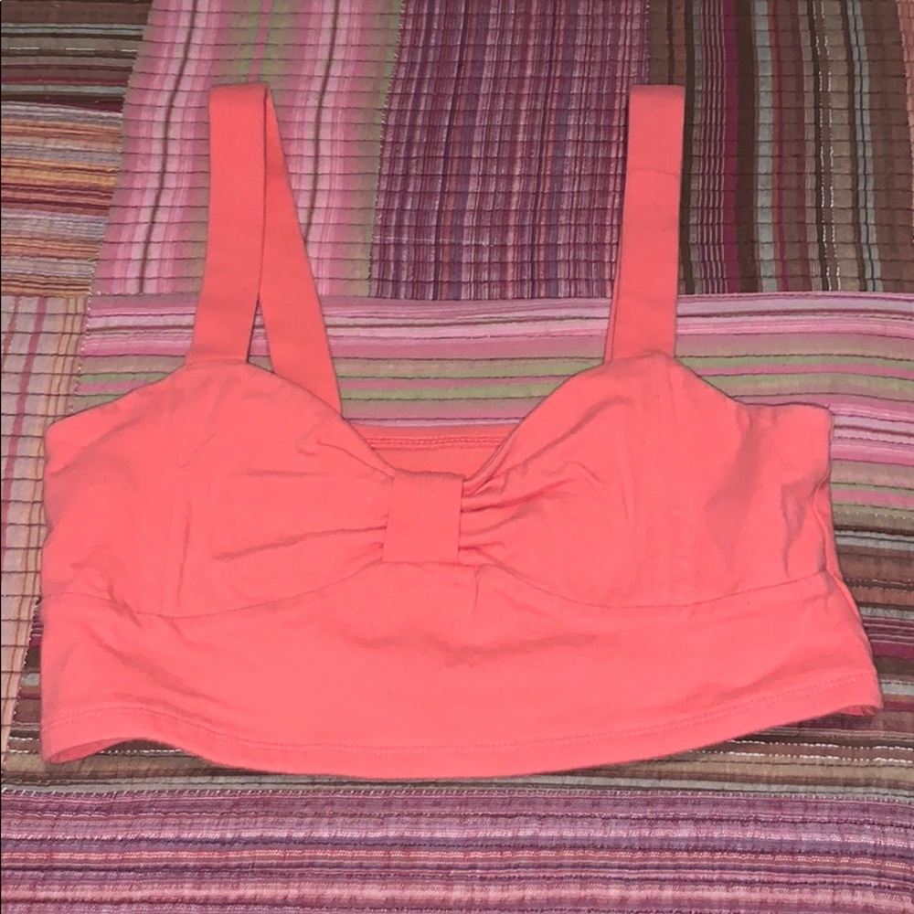 Pink Crop Top